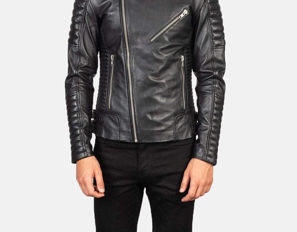 Taj Signature Armand Leather Biker Jacket Leather Jacket