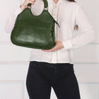 Taj Signature Bagari Leather Ladies Handbag