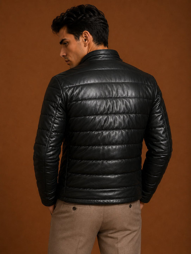 Taj Signature Bomter Boomar Biker Jacket Leather Jacket