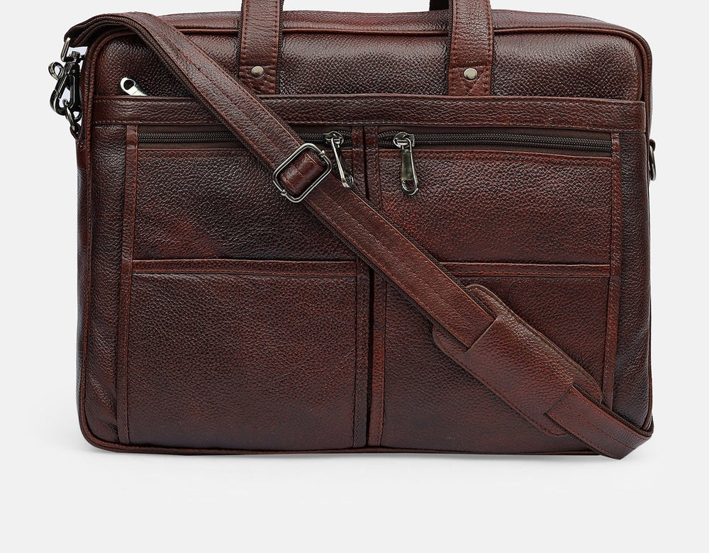 Taj Signature Camer Office Leather Massenger Bag Leather Jacket