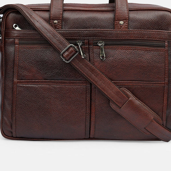 Taj Signature Camer Office Leather Massenger Bag Leather Jacket
