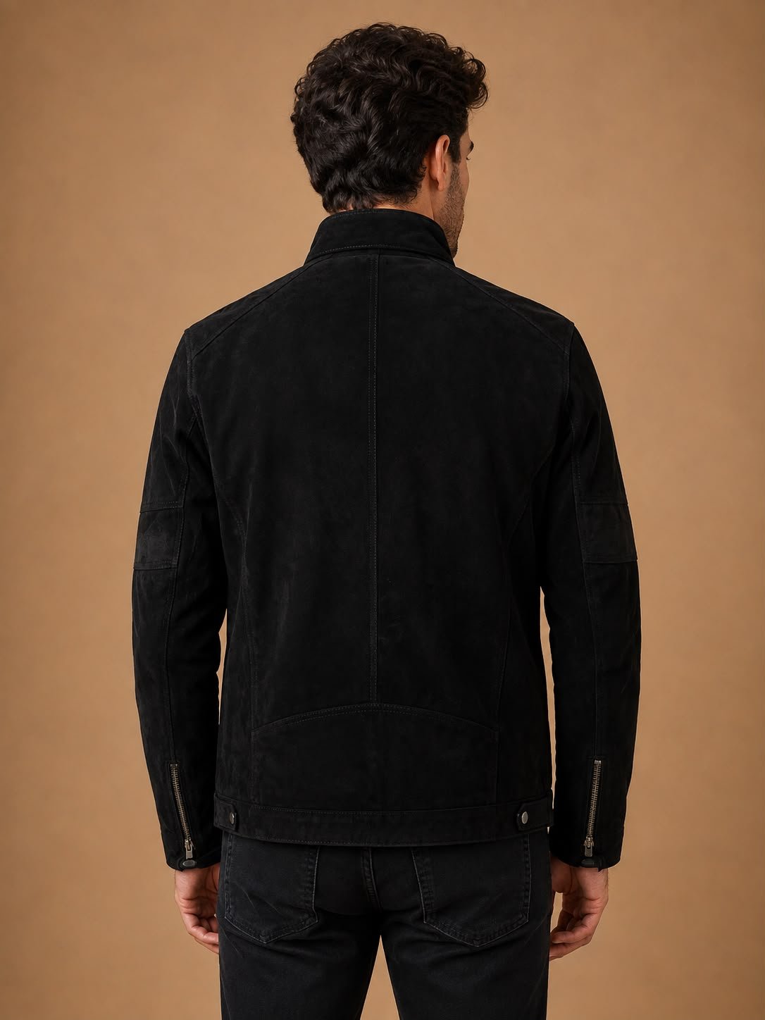 Taj Signature Carter Suede Leather Jacket