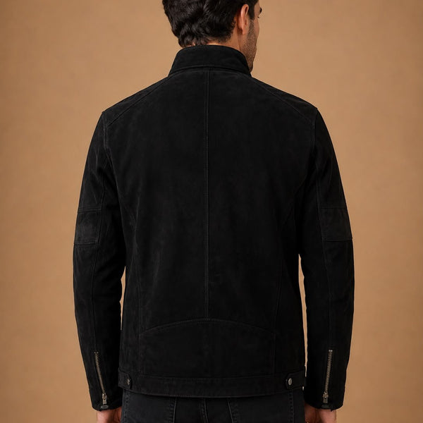 Taj Signature Carter Suede Leather Jacket