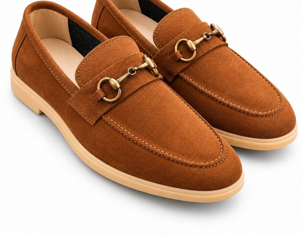 Taj Signature Classic Buckle Loafers
