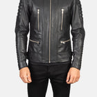 Taj Signature Damian Leather Biker Jacket - 2 Leather Jacket