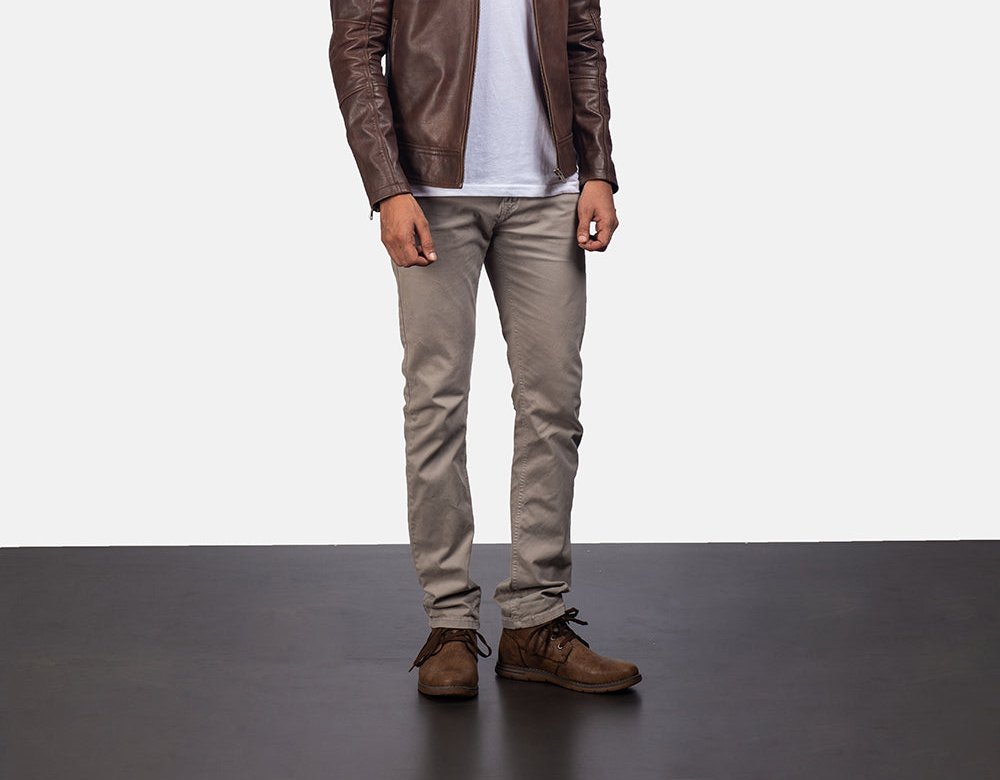 Taj Signature Dean Leather Biker Jacket Leather Jacket