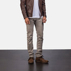 Taj Signature Dean Leather Biker Jacket Leather Jacket