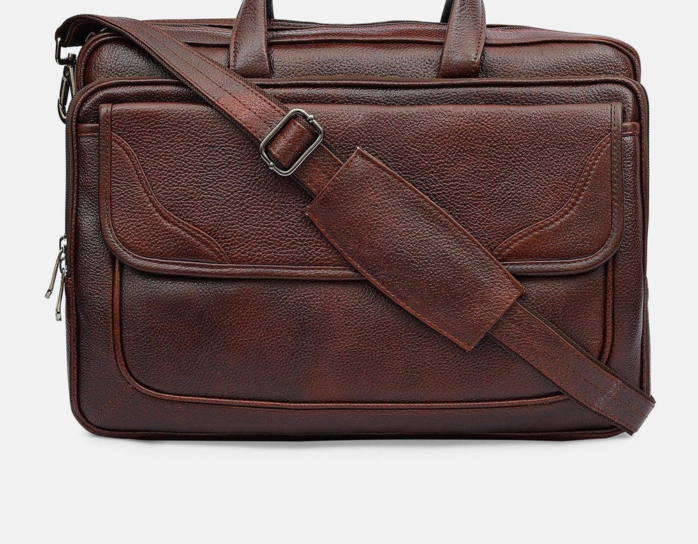 Taj Signature Denta Leather Massanger Bag Leather Jacket