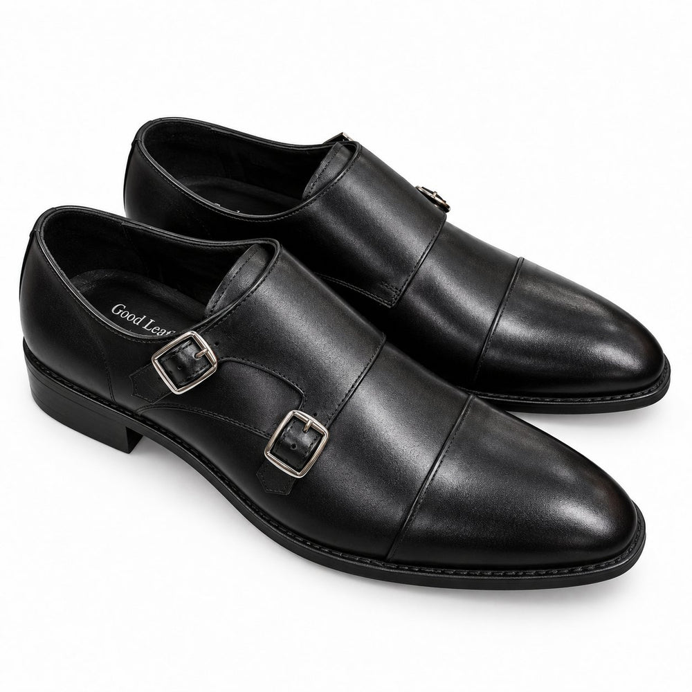 Taj Signature Double Monk Formal Shoes