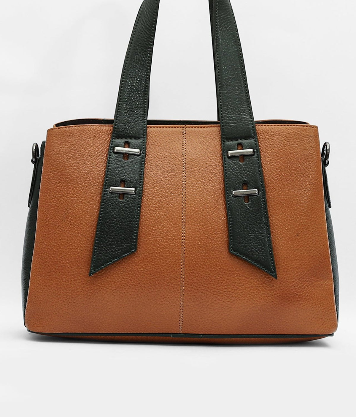 Taj Signature Dual-Tone Elegance Leather Purse