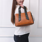 Taj Signature Dual-Tone Elegance Leather Purse