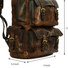 Taj Signature Dumble Leather Backpack