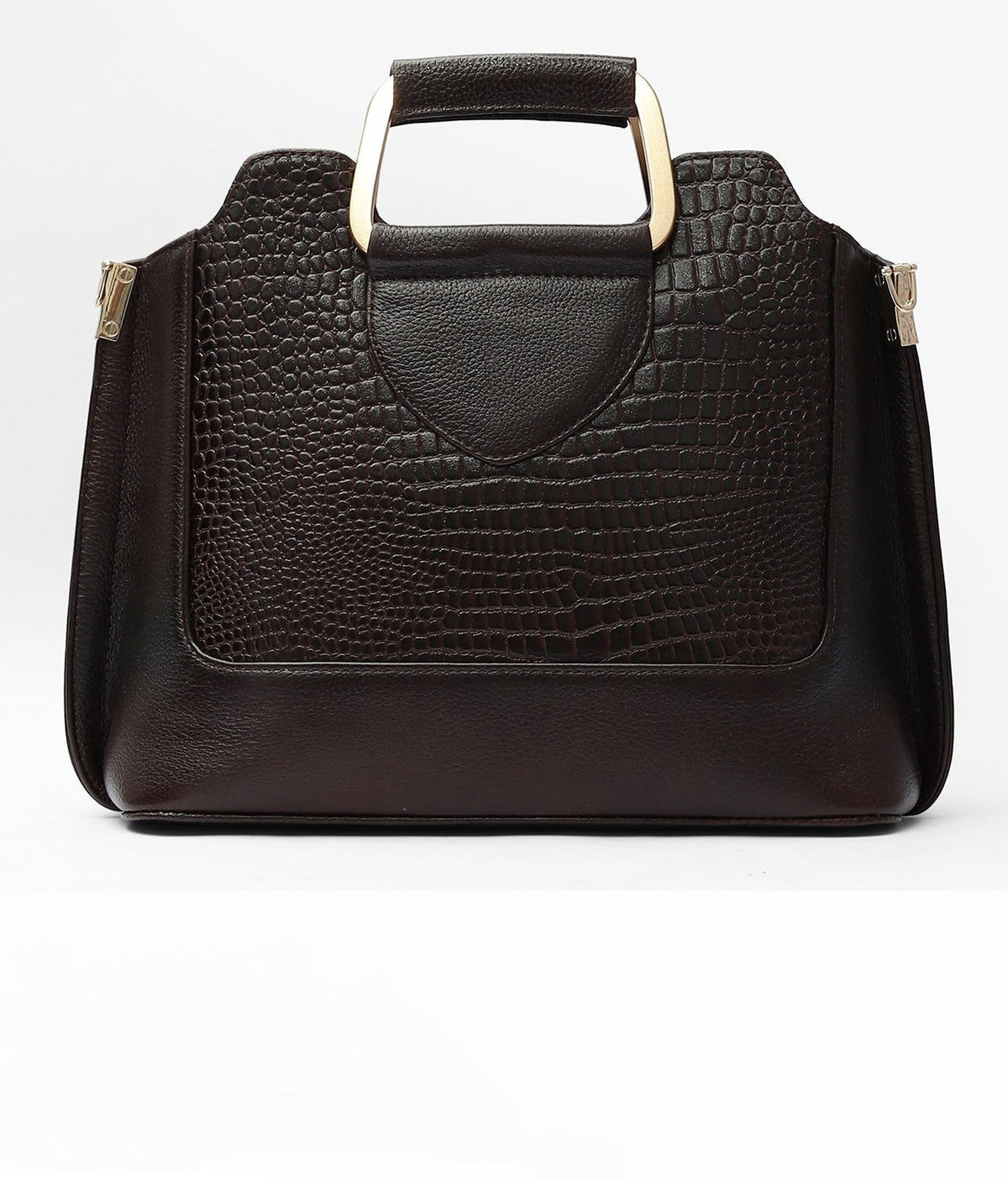 Taj Signature Eleanor Box Leather Purse