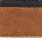 Taj Signature Engraved Leather Wallet Leather Jacket
