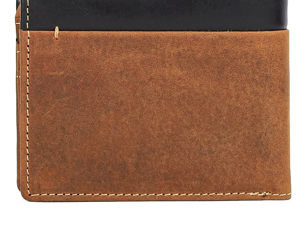 Taj Signature Engraved Leather Wallet Leather Jacket