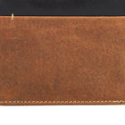 Taj Signature Engraved Leather Wallet Leather Jacket