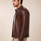 Taj Signature Hudson Leather Jacket Biker