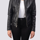 Taj Signature Kelsee Leather Biker Jacket Leather Jacket