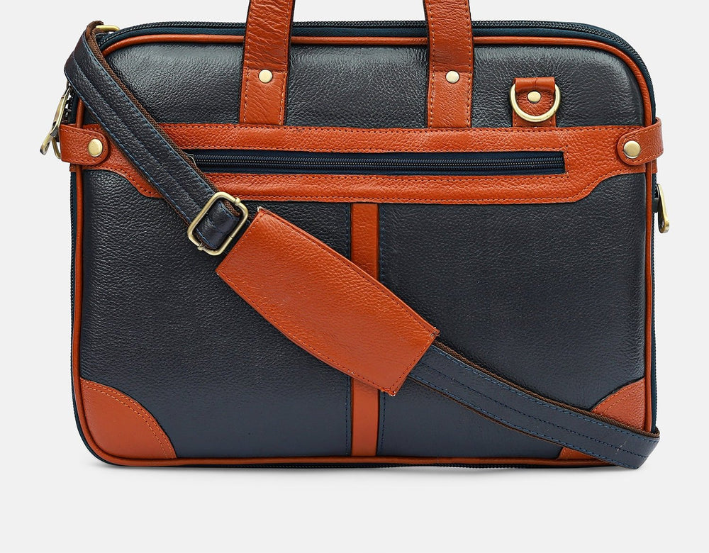 Taj Signature Lapo 2.0 Laptop Leather Bag Leather Jacket