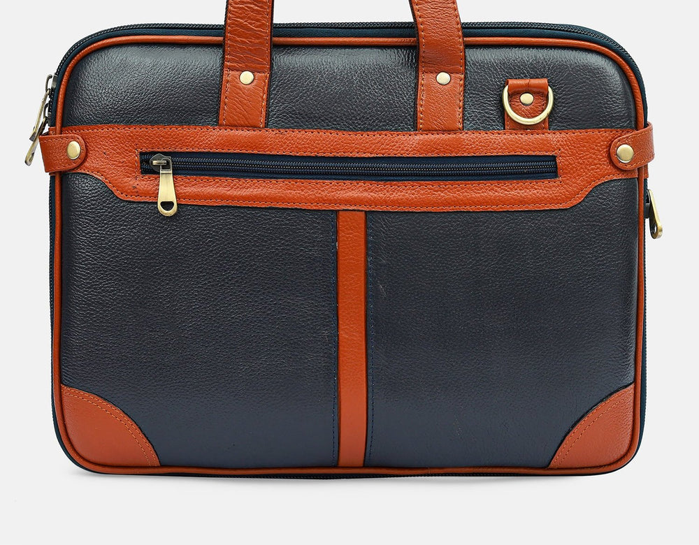 Taj Signature Lapo 2.0 Laptop Leather Bag Leather Jacket