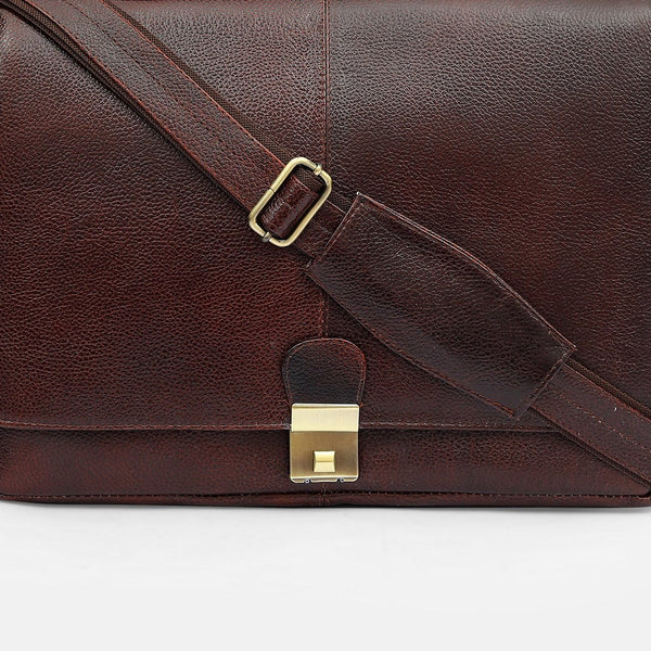 Taj Signature Laveri 2.0 Leather Laptop Bag