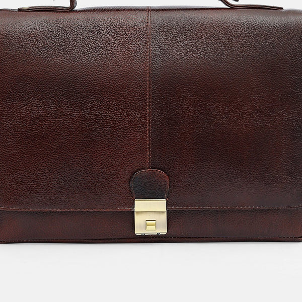 Taj Signature Laveri 2.0 Leather Laptop Bag