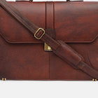 Taj Signature Laveri Leather Messenger Bag