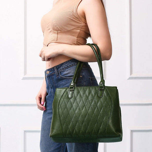 Taj Signature Leonelle Leather Ladies HandBag