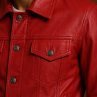 Taj Signature Mauritius Leather Biker Jacket Leather Jacket