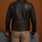 Taj Signature Pandom Rubbuf Leather Jacket