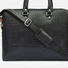 Taj Signature Phanter Croco Leather Laptop Bag