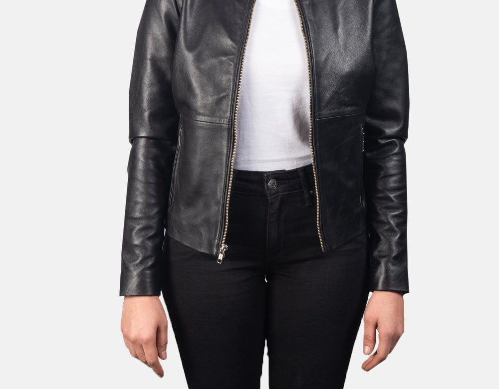 Taj Signature Rave Leather Biker Jacket Leather Jacket