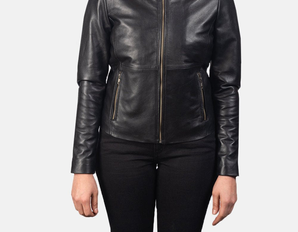 Taj Signature Rave Leather Biker Jacket Leather Jacket