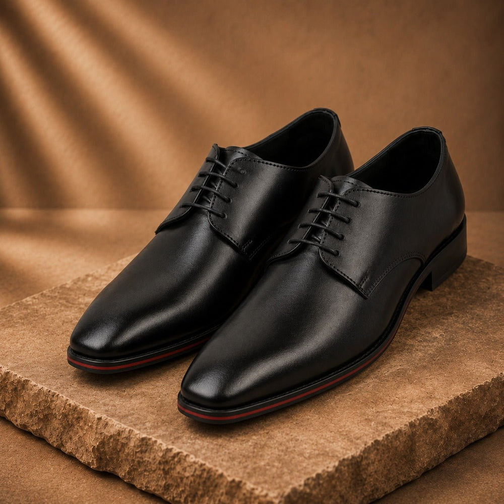 Taj Signature Regal Genuine Leather Derby Shoes