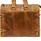 Taj Signature Remon 4 Buckle Crunch Leather Bag Leather Jacket