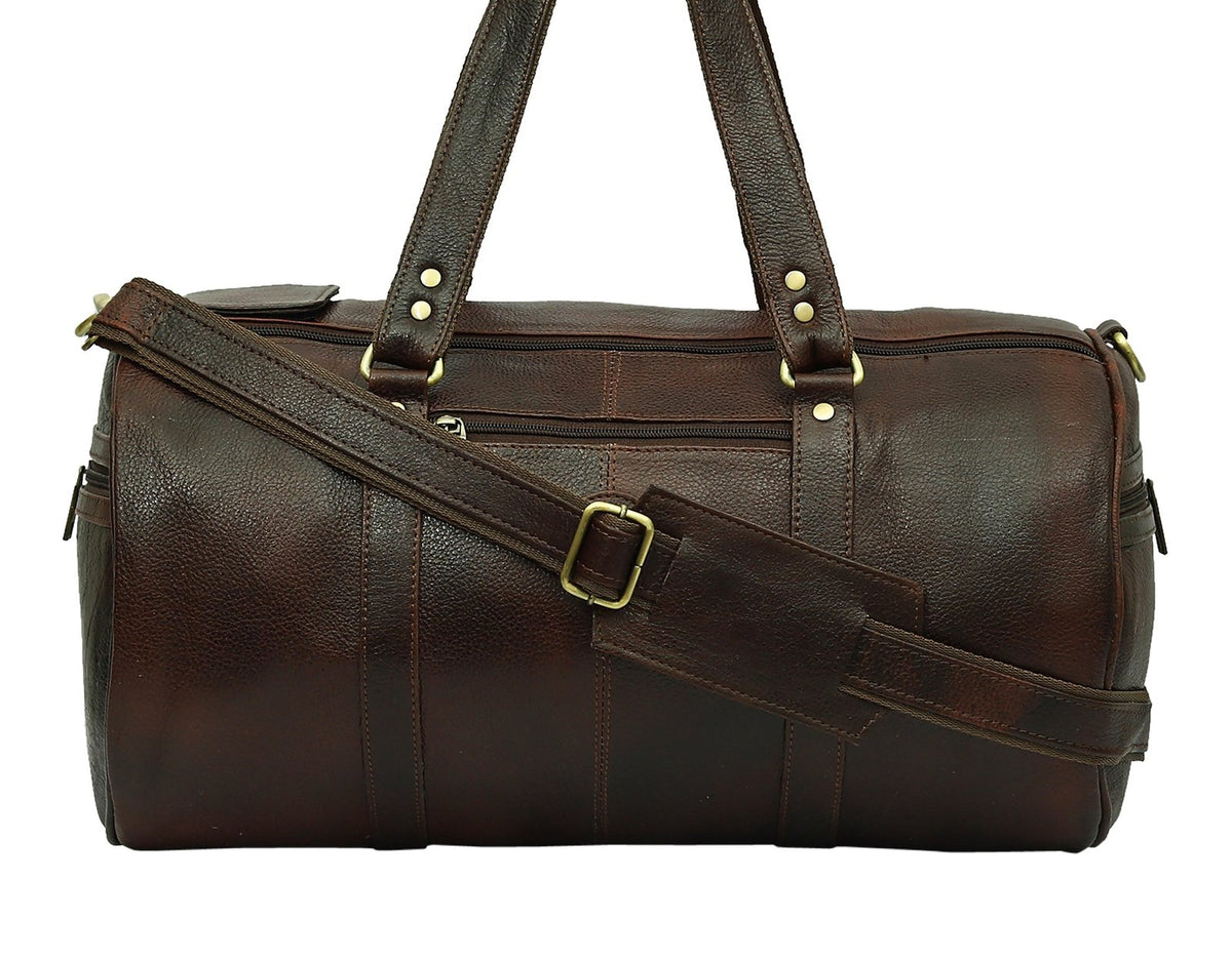 Taj Signature Rucksack Leather Duffle Bag