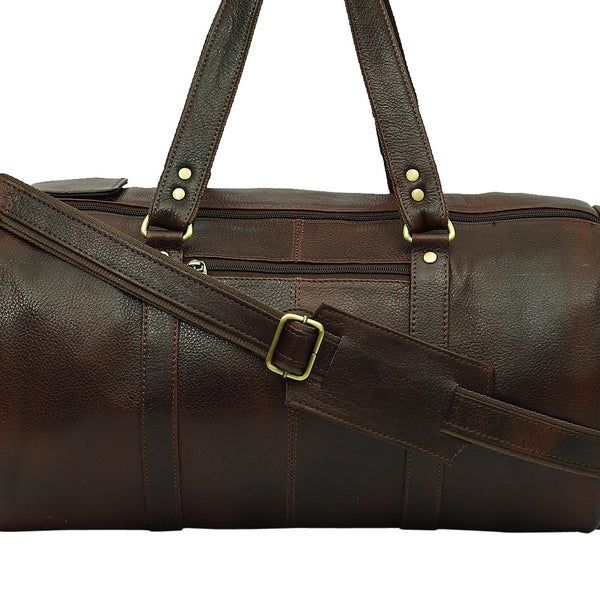 Taj Signature Rucksack Leather Duffle Bag