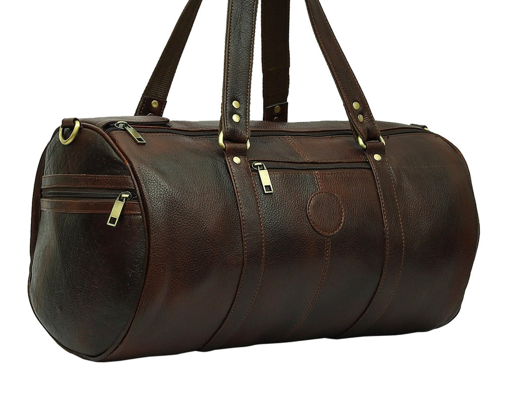 Taj Signature Rucksack Leather Duffle Bag