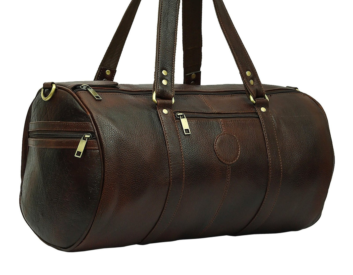 Taj Signature Rucksack Leather Duffle Bag