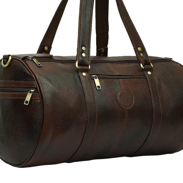 Taj Signature Rucksack Leather Duffle Bag