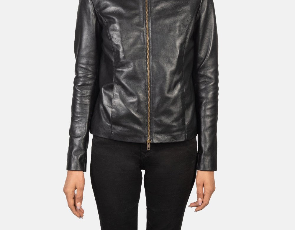 Taj Signature Rumella Leather Biker Jacket Leather Jacket