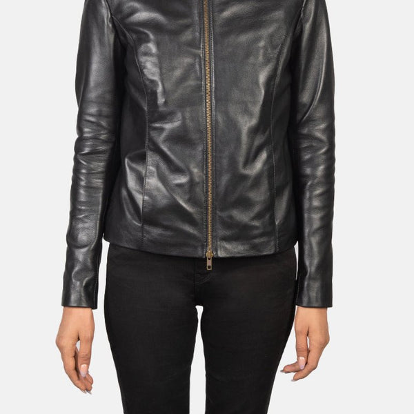 Taj Signature Rumella Leather Biker Jacket Leather Jacket