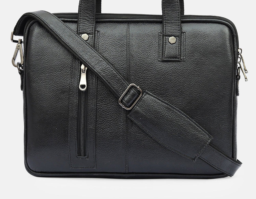 Taj Signature Safer Leather Laptop Bag