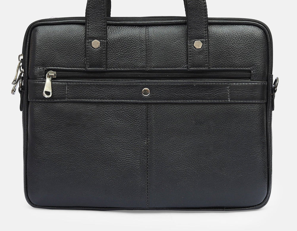 Taj Signature Safer Leather Laptop Bag