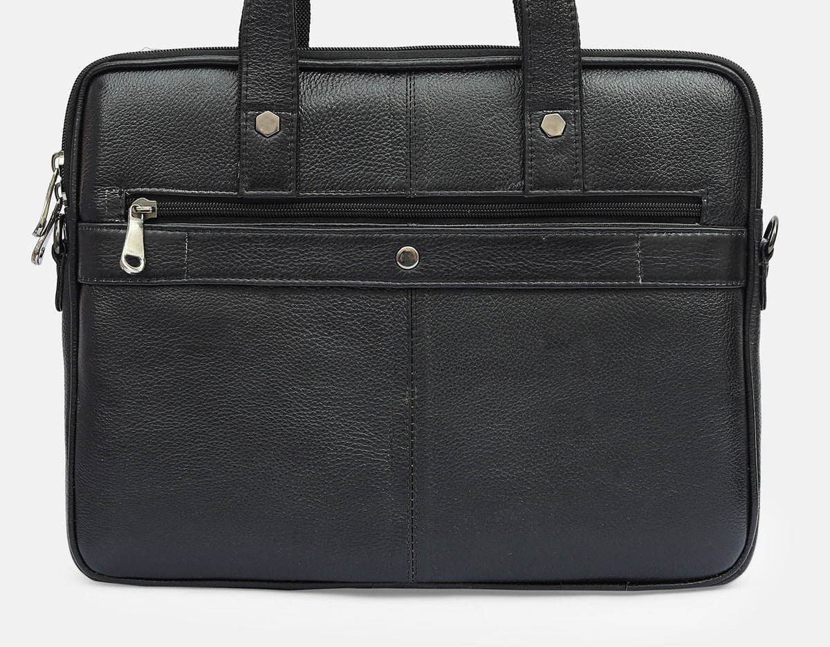 Taj Signature Safer Leather Laptop Bag