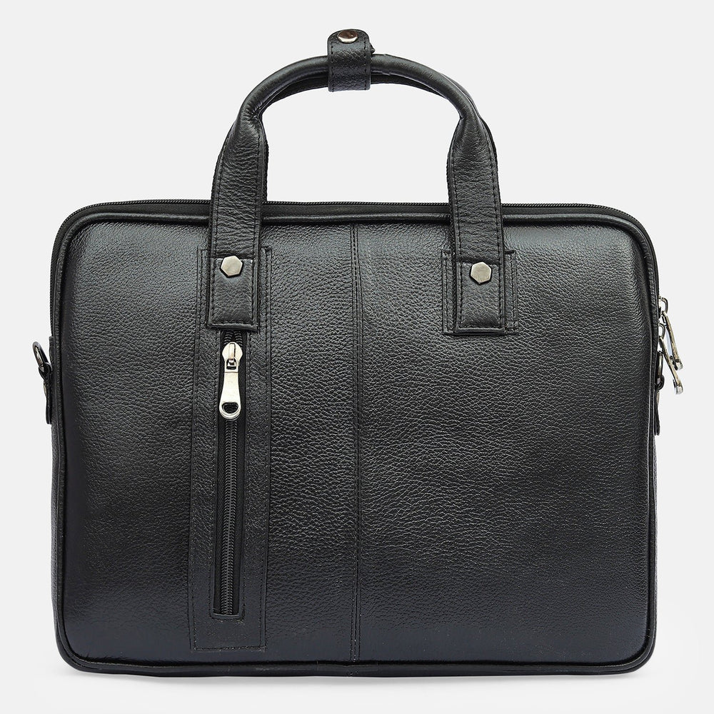 Taj Signature Safer Leather Laptop Bag