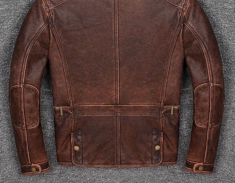 Taj Signature Sandes Brown Leather Jacket