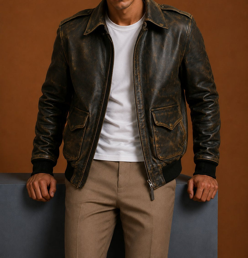 Taj Signature Tond Rubbuf bomber jacket
