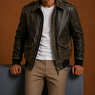 Taj Signature Tond Rubbuf bomber jacket