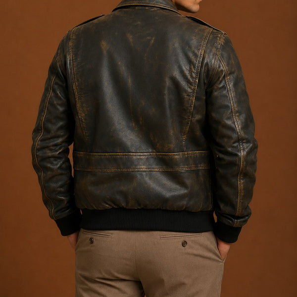 Taj Signature Tond Rubbuf bomber jacket